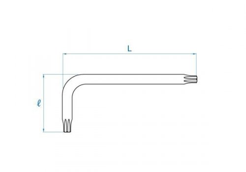 IMBUS TORX T27 x 75,5mm King Tony