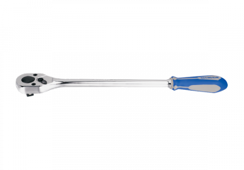 GRZECHOTKA 1/2&quot; 32 ZĘBY 375mm UCHWYT GUMOWY King Tony