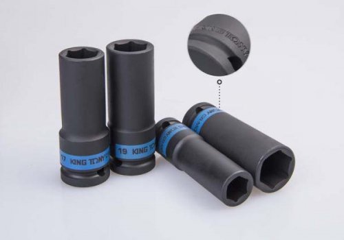 NASADKA DŁUGA UDAROWA 1/2&quot; 16mm x 80mm, 6-kąt King Tony
