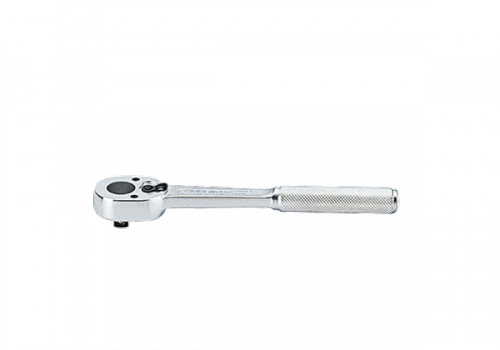 GRZECHOTKA 3/8&quot; 32 ZĘBY 200mm UCHWYT MOLETOWANY, BLOKADA King Tony