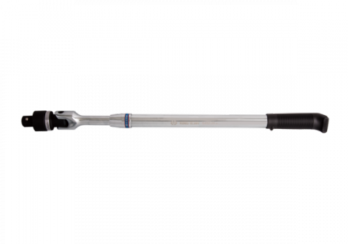 PRZEGUBOWA GRZECHOTKA TELESKOPOWA 3/4&quot; 24 ZĘBY 610mm - 960mm CHROM, UCHWYT GUMOWY King Tony