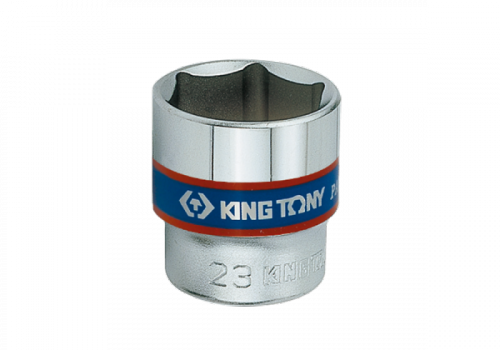 NASADKA KRÓTKA 3/8&quot; 13mm x 27mm 6-kąt. Cr-v King Tony