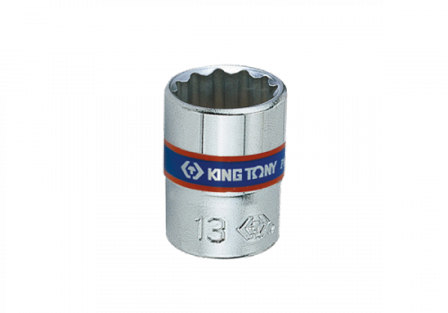 NASADKA KRÓTKA 1/4&quot; 5.5mm x 24mm, 12-kąt. Cr-V King Tony