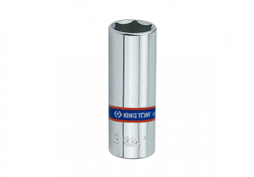 NASADKA DŁUGA 1/4&quot; 11mm x 50mm, 6-kąt Cr-V King Tony