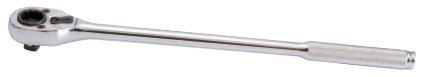 GRZECHOTKA DWUSTRONNA 1/2&quot; Z 12-kąt. GNIAZDEM (NASADKĄ) 19mm 32 ZĘBY 250mm UCHWYT MOLETOWANY King Tony