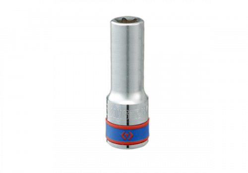 NASADKA DŁUGA GWIAZDKOWA 1/2&quot; E10 x 77mm Cr-v King Tony