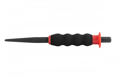 PUNKTAK Z UCHWYTEM GUMOWYM 6mm x 185mm King Tony