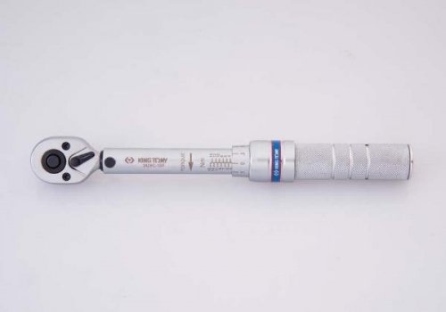 KLUCZ DYNAMOMETRYCZNY 1/4&quot; MINI 249mm, 5 - 25 Nm Z PRZYCISKIEM King Tony