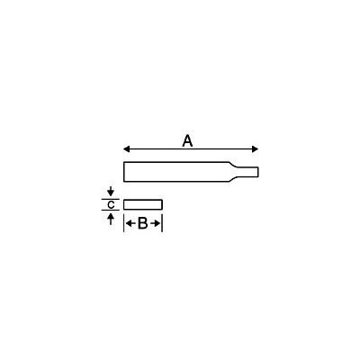Pilnik igiełkowy okrągły 160 mm gładzik - wykanczajacy BAHCO (10 szt.)