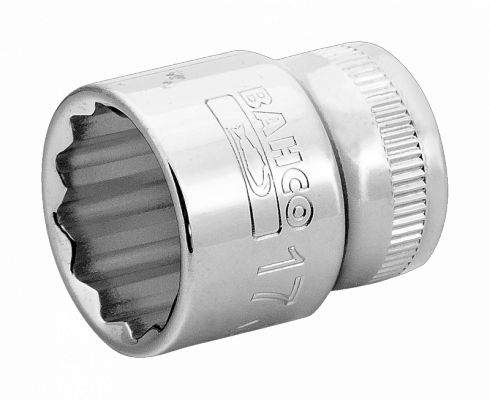 Nasadka 3/8&quot; 12-kątna 10 mm cienkościenna SB BAHCO