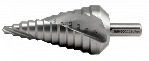 Wiertło stopniowe 6-37 mm 12-sto stopniowe BAHCO