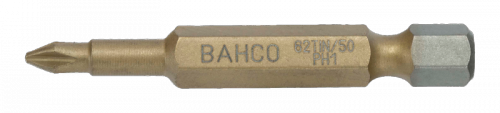 Bit udarowy 1/4&quot; powlekany TIN PH1x50 mm, 5 szt. BAHCO