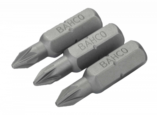 Bit 1/4&quot; PZ1x25 mm, 3 szt. BAHCO