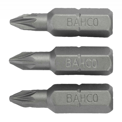 Bit 1/4&quot; PZ1x25 mm, 3 szt. BAHCO
