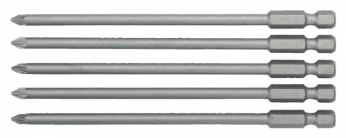 Bit 1/4&quot; PZ3x125 mm, 5 szt. BAHCO