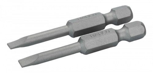 Bit standardowy 1/4&quot; do śrub płaskich 0.8x4x50 mm, 2 szt. BAHCO