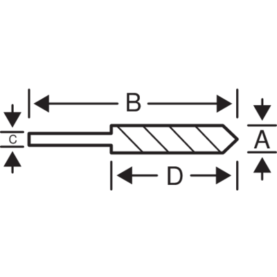 Wiertło kobaltowe HSS-E 4.80 mm BAHCO