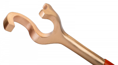 Klucz do zaworów nieiskrzący CU-BE 215 mm, śr. otwarcia 24 mm BAHCO