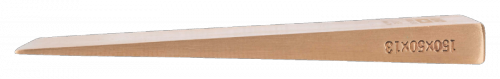 Klin nieiskrzący CU-BE 150x25x8 mm BAHCO