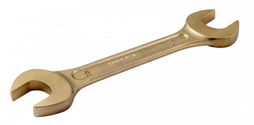 Klucz płaski otwarty, nieiskrzący AL-BR 12x13 mm BAHCO