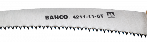 Piła sadownicza 280 mm 6Z/Cal z drewnianą rękojeścią ostrzalna BAHCO