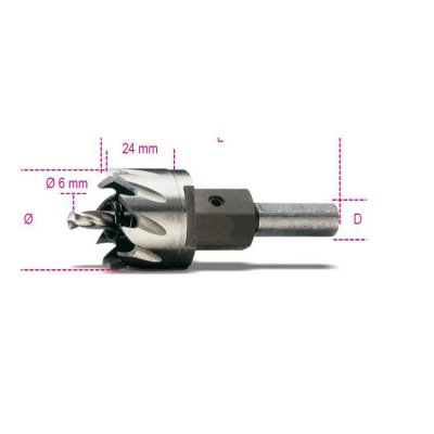 Otwornica szlifowana HSS 30 mm, 451 Beta