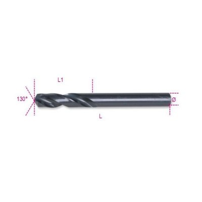 Wiertło kręte szlifowane cylindryczne HSS 5,50 mm DIN1897, 412C Beta