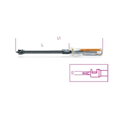 Wkrętak krzyżowy z chwytakiem śruby PH1x5x125 mm, 1251/1 Beta