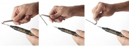 Marker do glebokich otworow Pica-Ink, kolor czerwony Pica