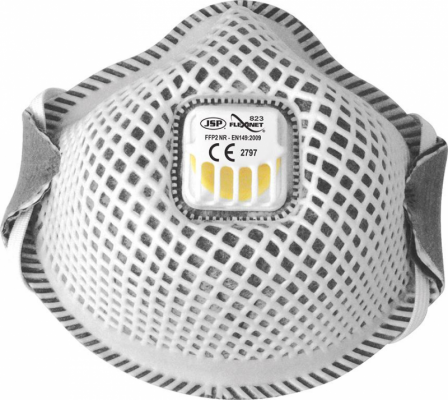 Maska przeciwpyłowa Flexinet 823, FFP2 V, rozmiar M/L  (10 szt.)