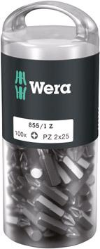 Bit 1/4&quot;DIN3126E6,3 PZ1x25mm opakowanie 100szt. Wera