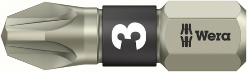 Bit nierdzewny 1/4&quot; DIN3126C6,3 PZ3x25mm Wera