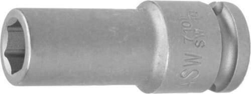 Udarowa koncowka wymiennaklucza nasadowego, dluga 3/8&quot; 15mm ASW