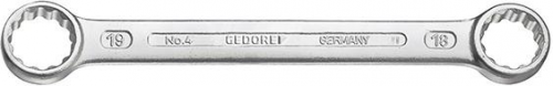 Klucz oczkowy dwustronny prosty 24x27mm GEDORE