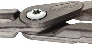 Szczypce Segera do pierścieni osadczych wewn. 130 mm, wygiete 90°, 48 21 J11 KNIPEX