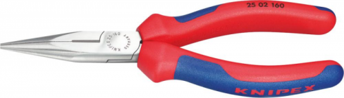 Szczypce proste półokrągłe 160mm 25 02 160 KNIPEX