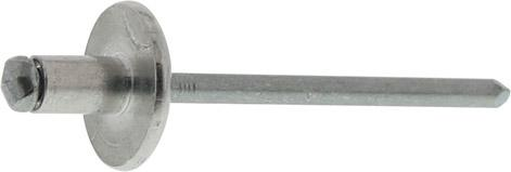 Nit jednostronnie zamyk. ,aluminium, z duzym lbem K16 4,8x10mm GESIPA  (250 szt.)
