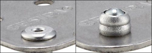 Nit jednostronnie zamyk, wielozakr,alum,leb plas.-okr.4,8x15mm GESIPA  (500 szt.)