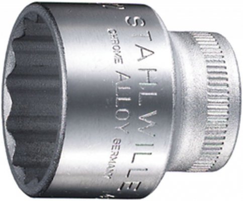 Nasadka 3/8&quot; rozmiar 7/16&quot;, 12-kątna, krótka STAHLWILLE