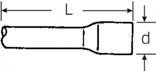 Przedłużka 1&quot;, 410 mm, rozmiar 16 STAHLWILLE
