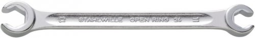 Klucz oczkowy dwustronny otwarty 11x13mm , OPEN-RING STAHLWILLE