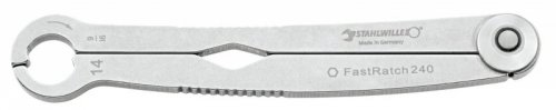 Klucz oczkowy otwarty szybki 16mmx5/8&quot; STAHLWILLE