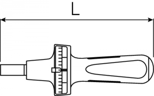Wkrętak dynamometryczny TORSIOMETER 120-600cNm (12-52 in.lb) STAHLWILLE