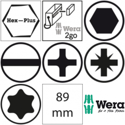 Zestaw bitów KK400 Wera