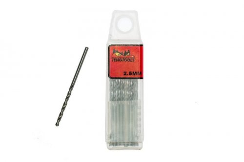 Wiertło kręte krótkie 2,5 mm  DBx025 Teng Tools