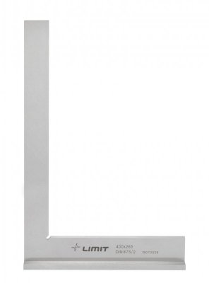 Kątownik ze stopką 400x265 mm DIN 875/2 Limit