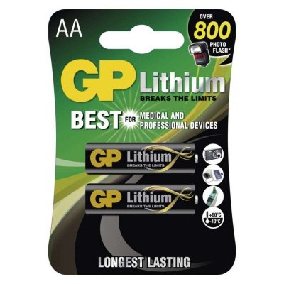 GP Bateria litowa AA (FR6), 2BL