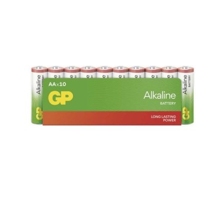 GP Bateria alkaliczna RED ALKALINE AA (LR6) 10 szt.