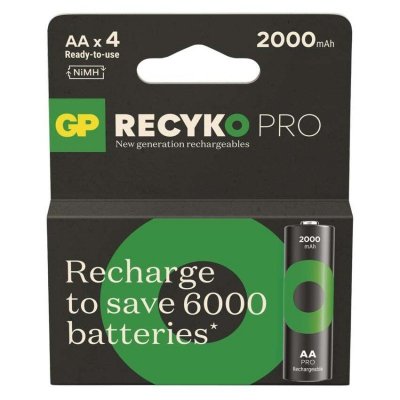 GP Akumulatorek ReCyko Pro AA (HR6) 4PP /*MPP