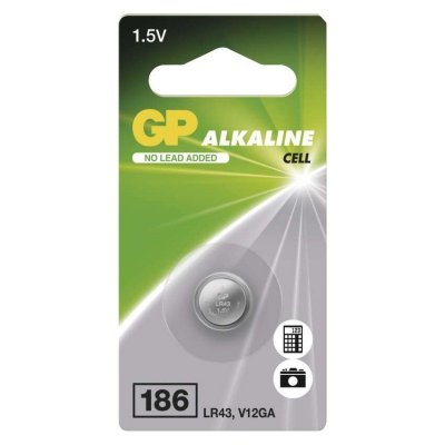 GP Bateria alkaliczna guzikowa 186F (LR43) 1BL